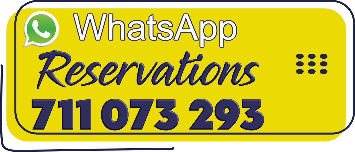 WhatsApp for Reservations - +34 711073293